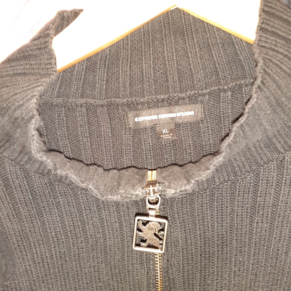 Express design studio men's trademark sweater